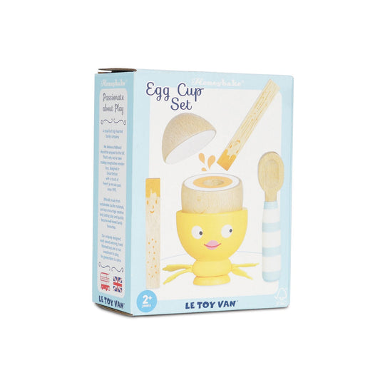 Wooden Egg Cup & Soliders