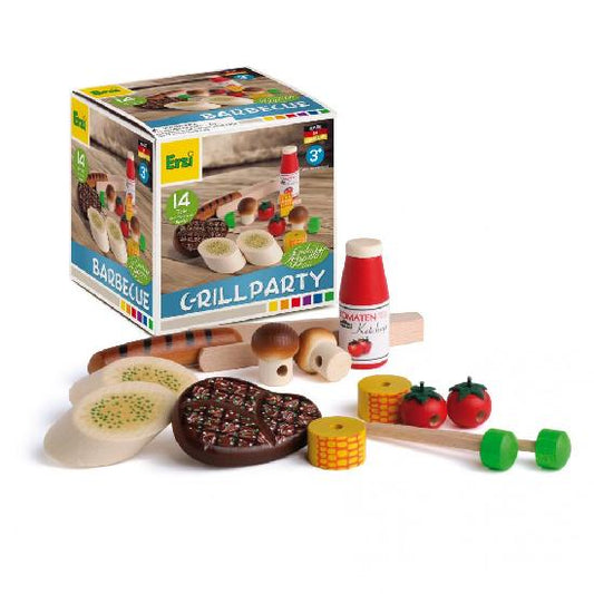 Wooden Food Assortment - Barbecue - by Erzi
