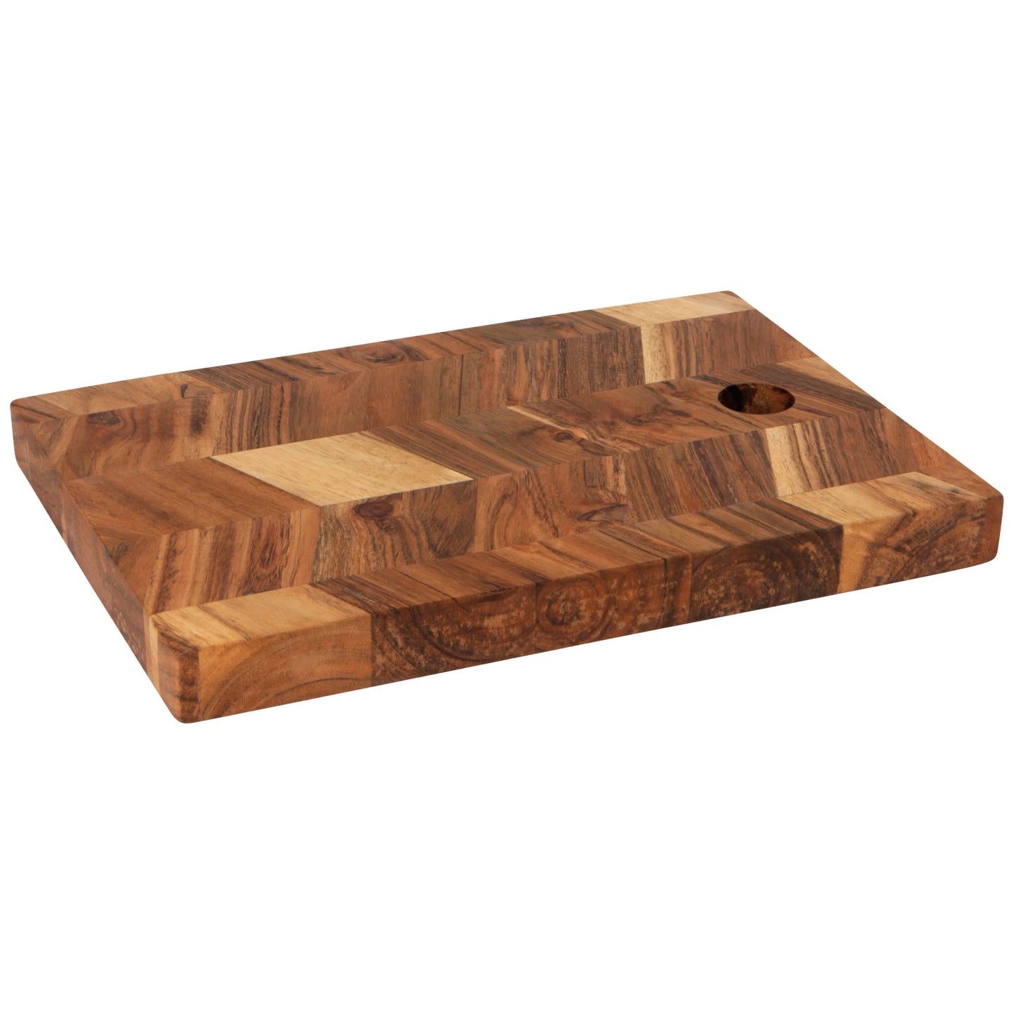 Acacia Chevron Serving Boards