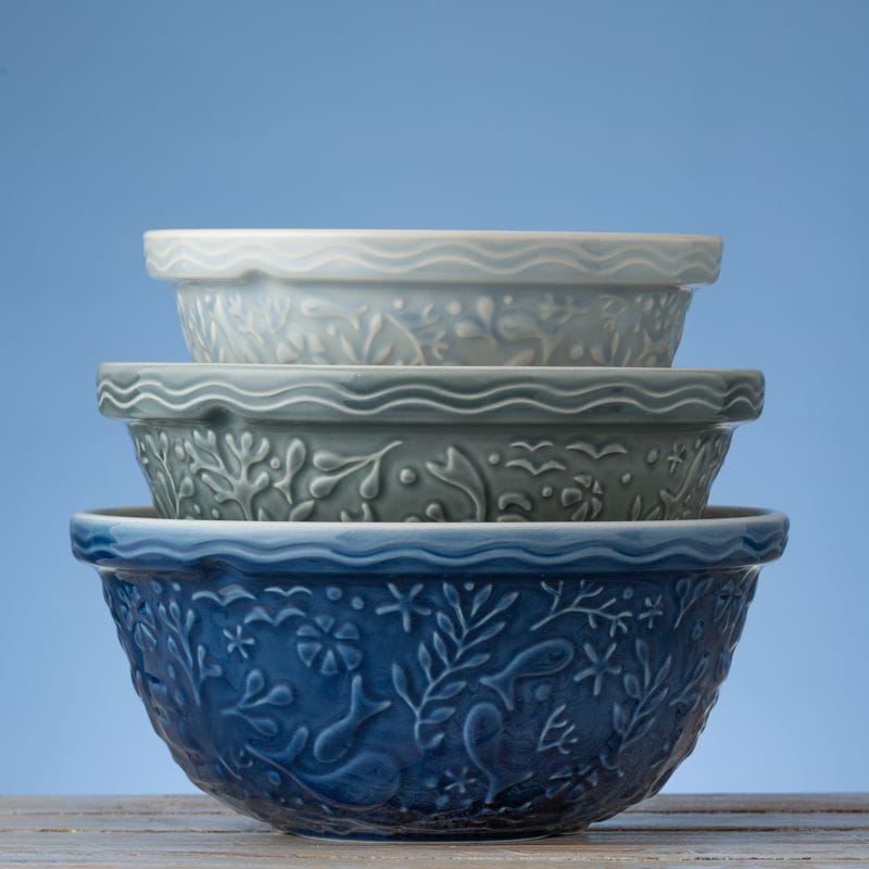 Ceramic Mixing Bowl Nautical - 4L | prettycleanshop