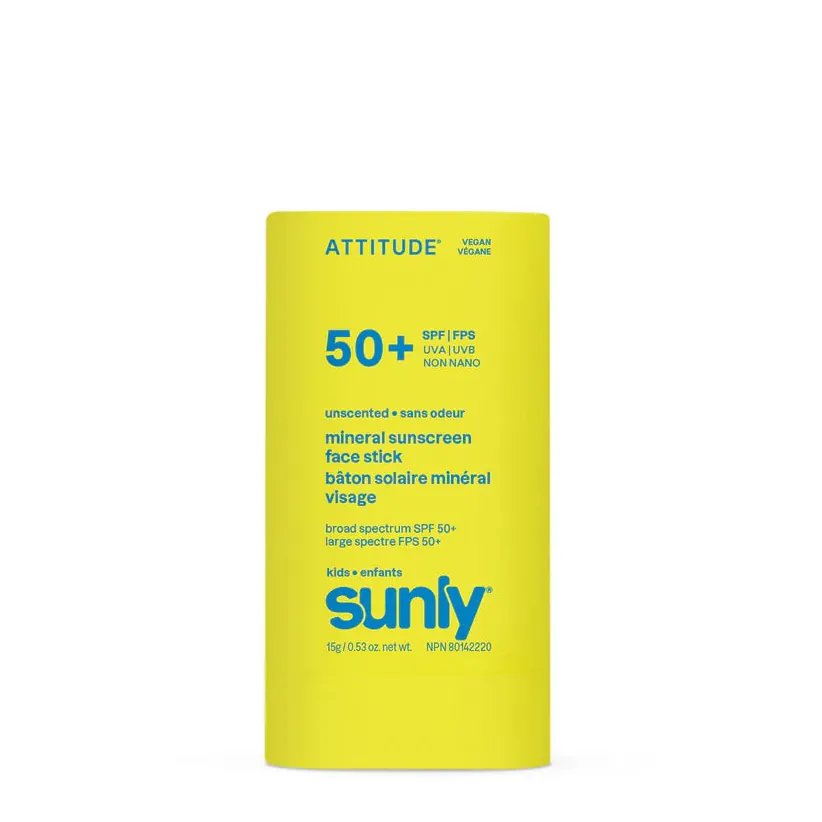 Kids Mineral Sunscreen FACE stick SPF 50