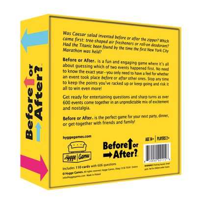 Hygge Games - Before or After?