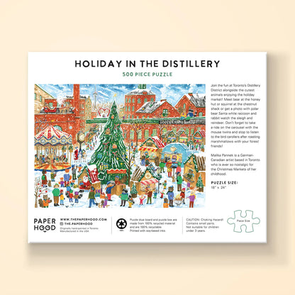 'Holiday in the Distillery' 500-Piece Puzzle