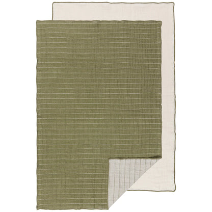 Tea Towels Double Weave 100% Cotton Set of 2 - Olive Branch