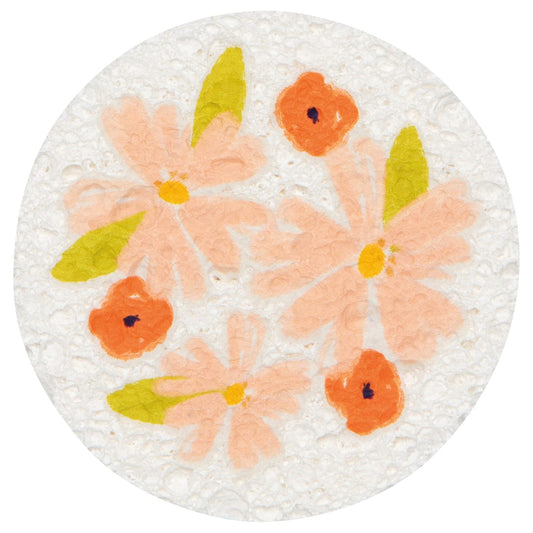 Compostable Sponges Full Bloom - Various Designs | prettycleanshop.myshopify.com