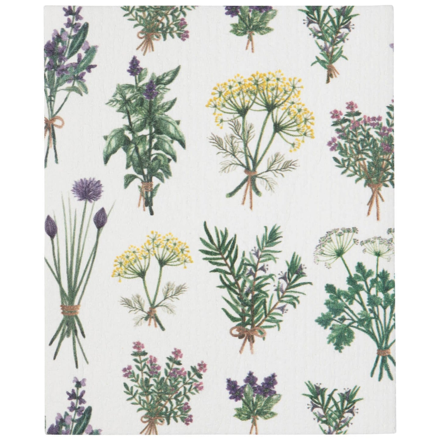Reusable Eco Dishcloth Roll - Countryside