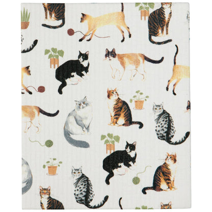 Reusable Eco Dishcloth Roll - Countryside