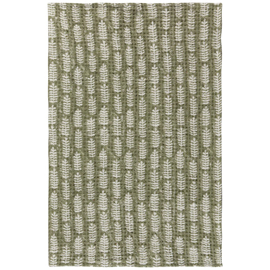 Kitchen Tea Towels 100% Cotton - Block Print