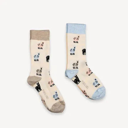 Pima Kids Socks - Alpaca Fiesta - Pack of 2 | prettycleanshop