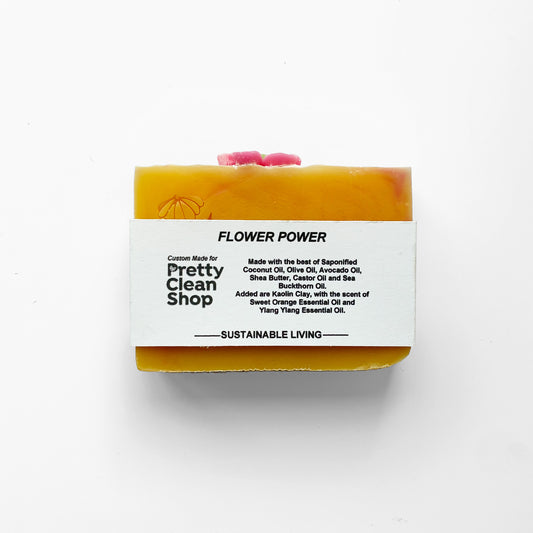 Artisanal Soap Bar Flower Power