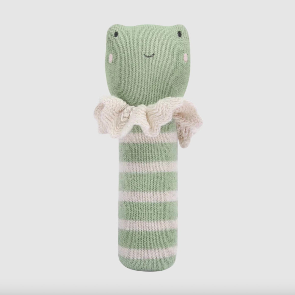 Knitted Cotton Baby Rattle