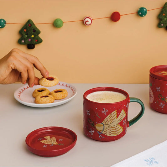 Felted Wool Garland Christmas Tree