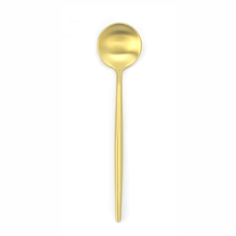 Small Metal Spoon - Gold Finish | prettycleanshop