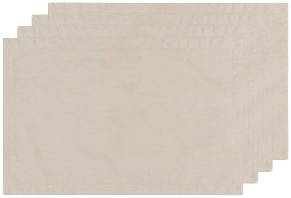 Stonewash Placemat set of 4 - 100% Cotton