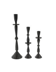 Imani Candle Holder - Black
