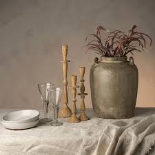 Imani Candle Holder - Dune