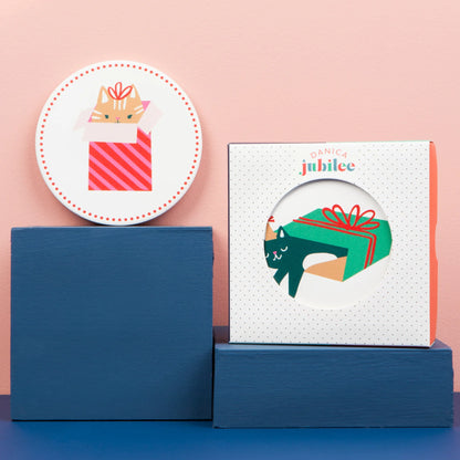 Ceramic Soak Up Coaster - Let it Meow