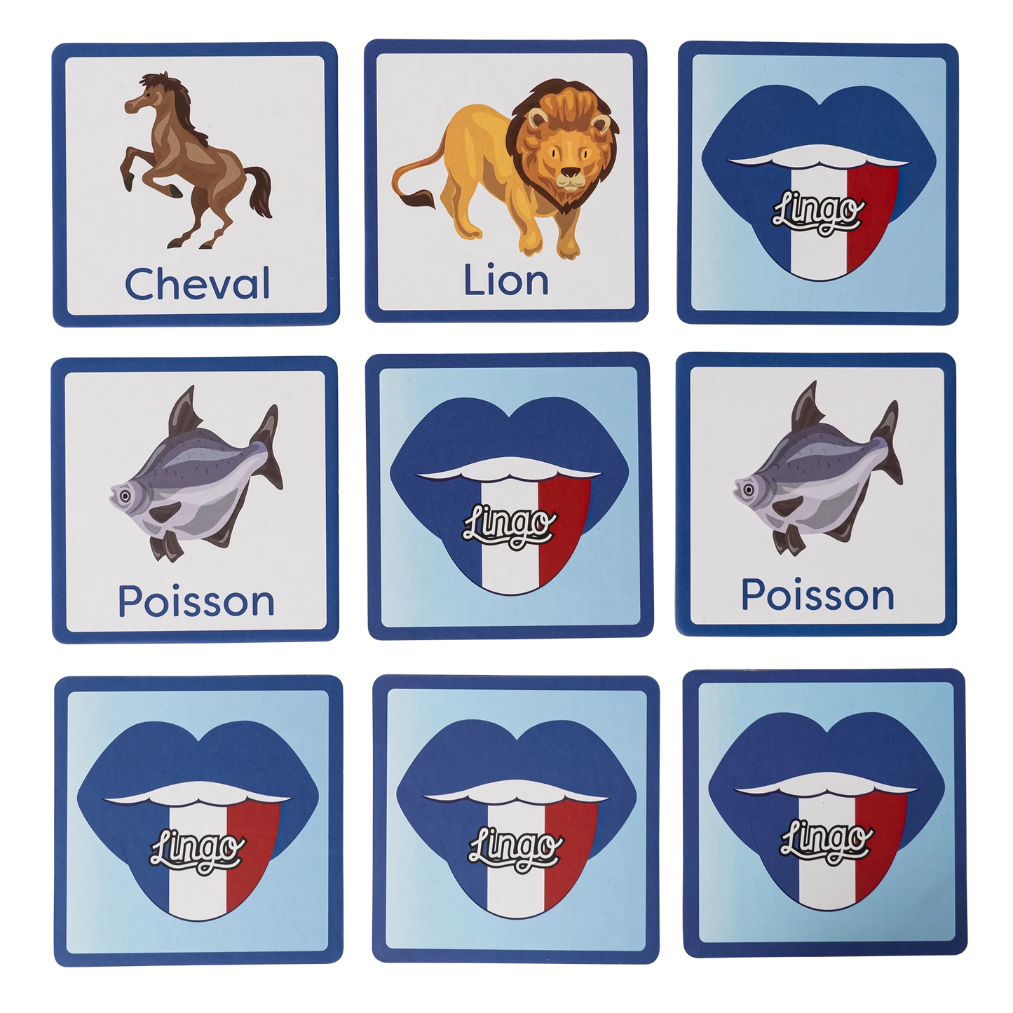 Lingo Cards - Language Memory Game