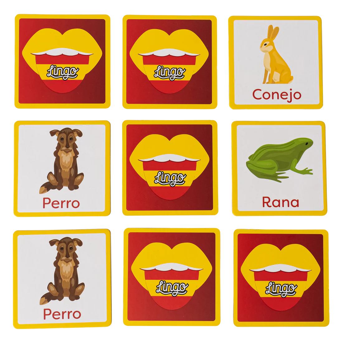 Lingo Cards - Language Memory Game