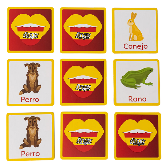 Lingo Cards - Language Memory Game