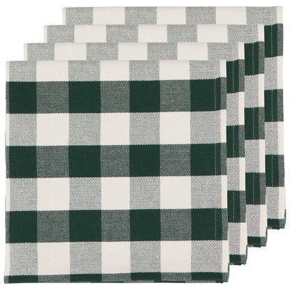 Recycled Napkins Second Spin - Spruce Buffalo Set of 4