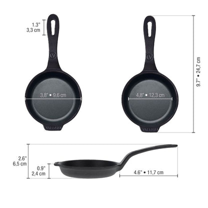 Cast Iron Mini Skillet - 11.5cm