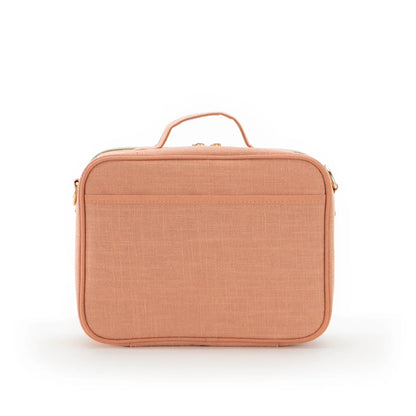 Kids Linen Lunch Box Sunrise Muted Clay by SoYoung