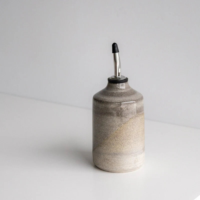 Artisanal Ceramic Small Oil Cruet