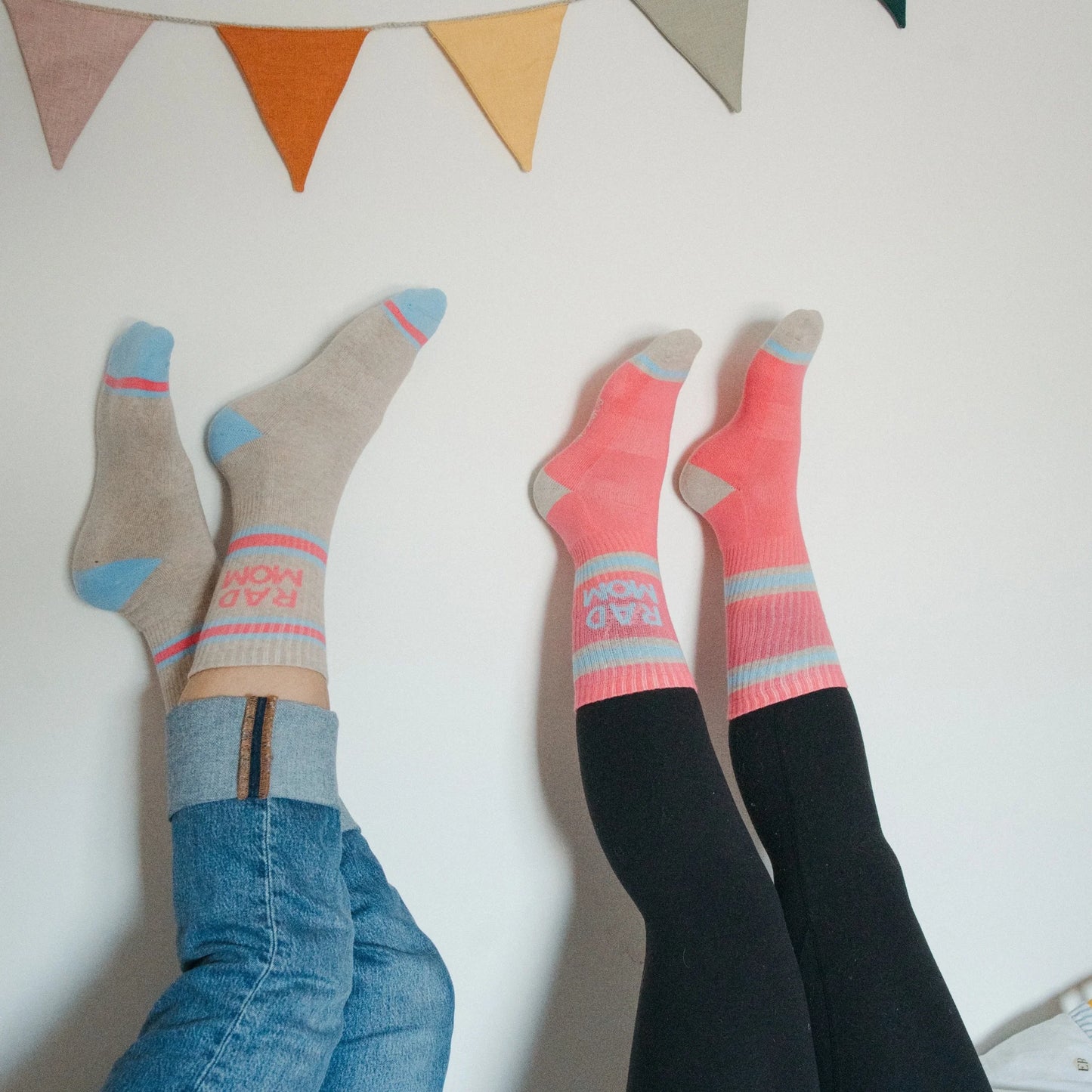 Pima Socks - Rad Mom - Pack of 2