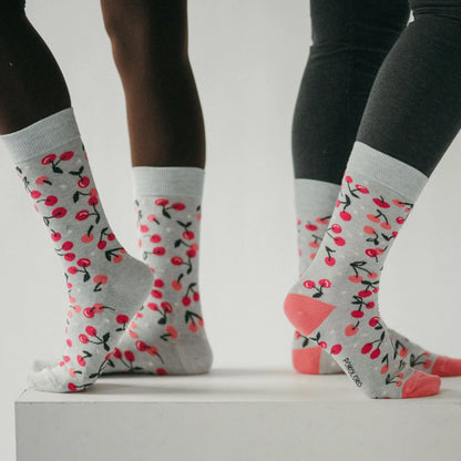 Pima Socks - Cherry - Pack of 2 | prettycleanshop