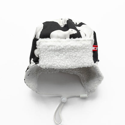 Kids Pilot Hat - Polar Bear