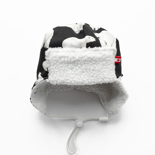 Kids Pilot Hat - Polar Bear