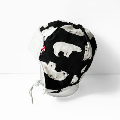 Kids Pilot Hat - Polar Bear
