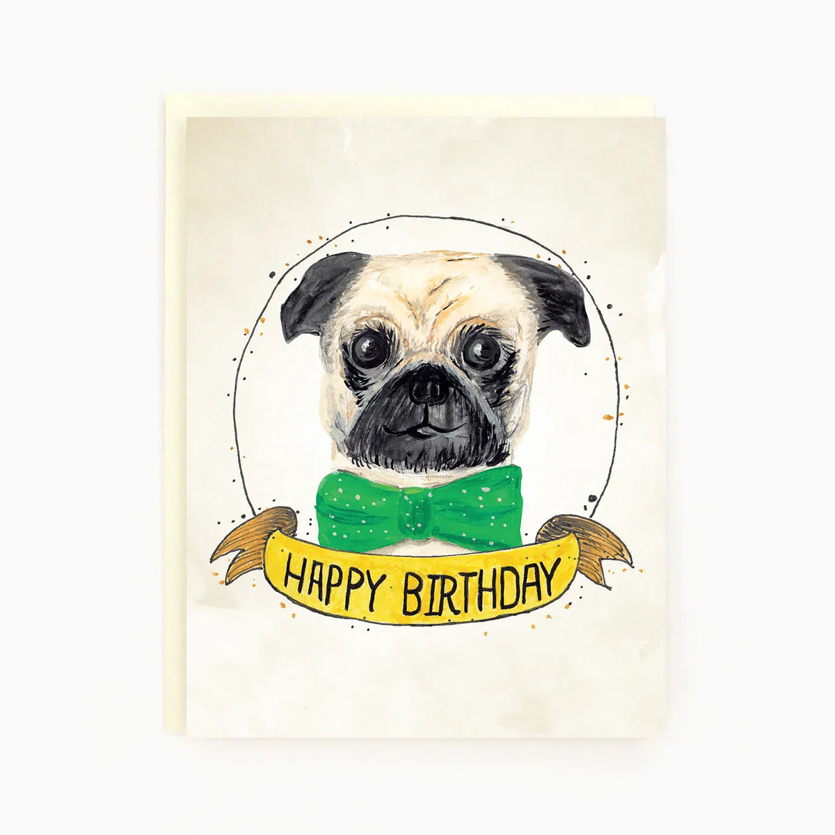 Happy Birthday - Birthday Pug