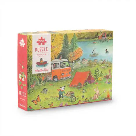 Grand Famille Lake House Puzzle - 500 pcs | prettycleanshop