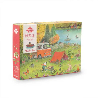 Grand Famille Lake House Puzzle - 500 pcs | prettycleanshop