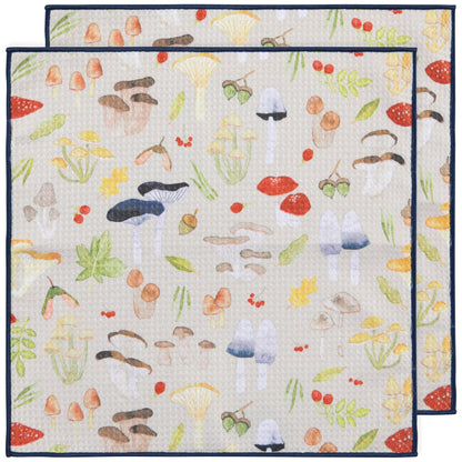Recycled Microfibre Dishcloths - Various Designs Set of 2