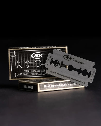 RK Shaving Stainless DE Razor Blades