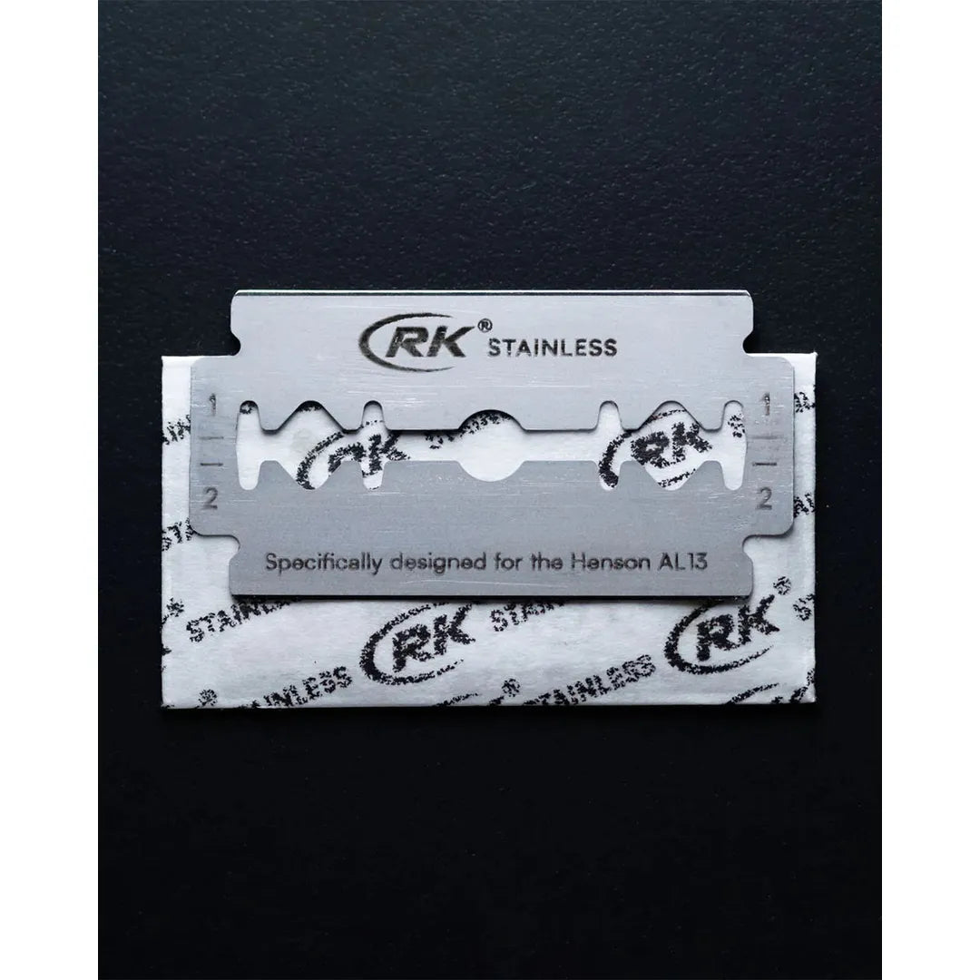 RK Shaving Stainless DE Razor Blades