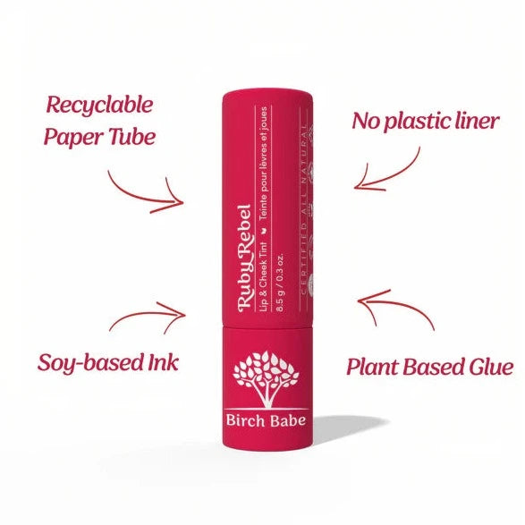 Lip and Cheek Tint - Ruby Rebel