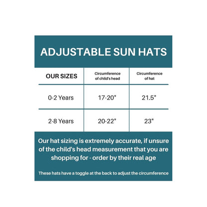 Pink UPF 50+ Adjustable Sun Hat by Snug as a Bug