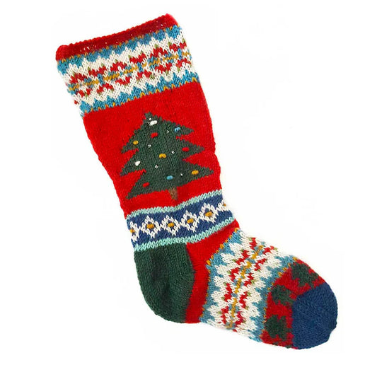Knitted - Pine Stocking