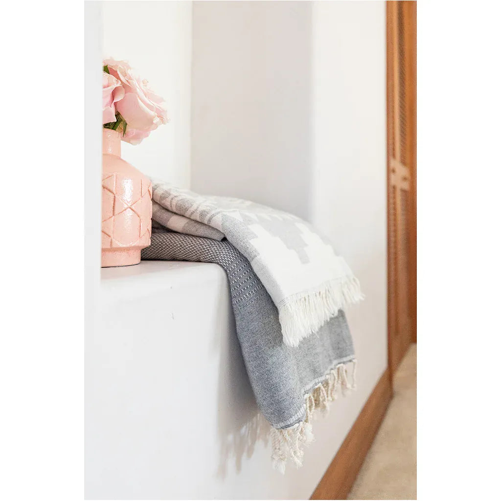 Staple Throw Blanket - Cadet | prettycleanshop