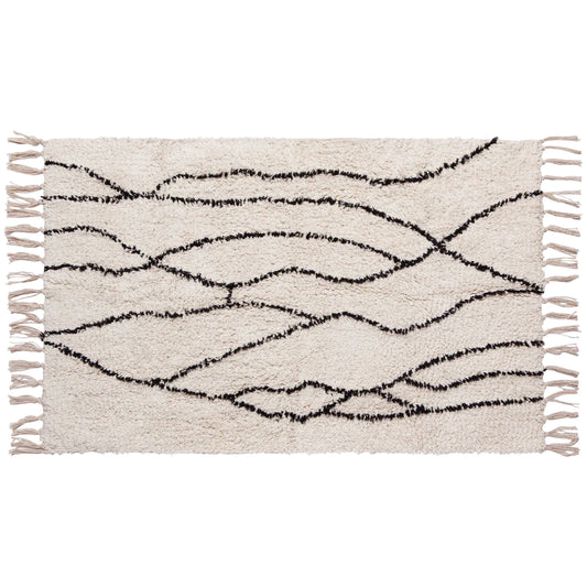 Tufted Cotton Rug Lineal