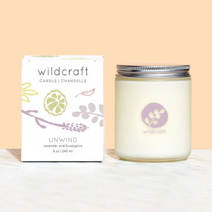 Unwind Candle by Wildcraft