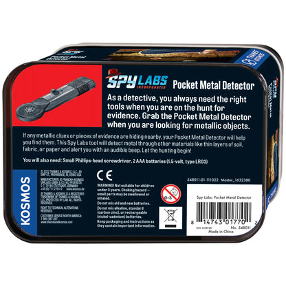 Pocket Metal Detector - Spy Labs