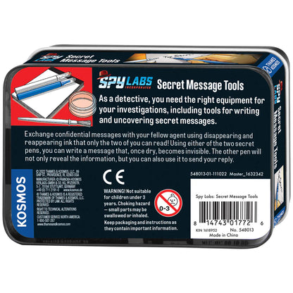 Secret Message Tools - Spy Labs