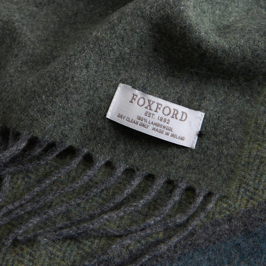 Winter Stripe Lambswool Scarf