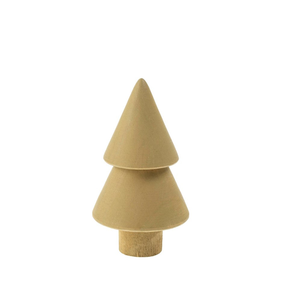 Wooden Mini Tree - Green