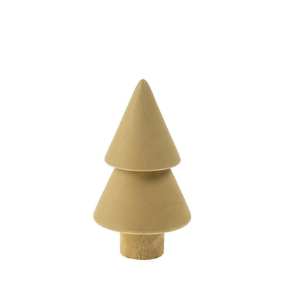 Wooden Mini Tree - Green